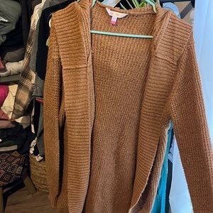 Mustard color cardigan